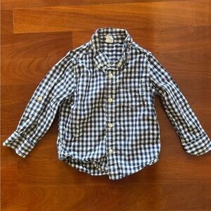 GAP - Blue Checkered Boys’ Shirt